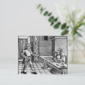 Money Lender, 1531 Briefkaart (Staand voorkant)