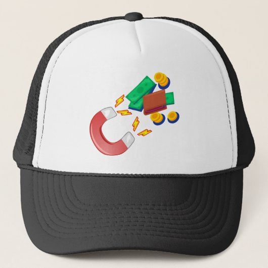 Money Magnet Trucker Pet (Voorkant)