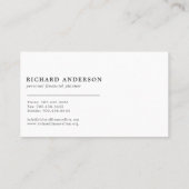 Money Management Professional Financial Planner 1 Visitekaartje (Achterkant)