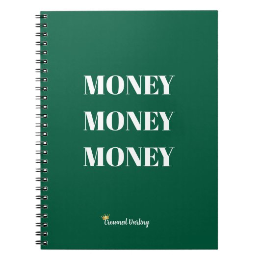 money manifestation journal notitieboek (Voorkant)