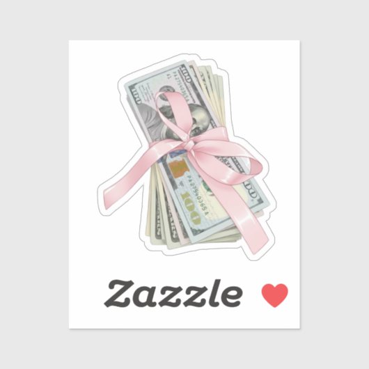 Money Manifestation Sticker  (Vel)