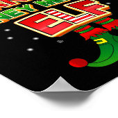 Money Minded Elf Christmas Matching Costumes X-mas Poster (Hoek)