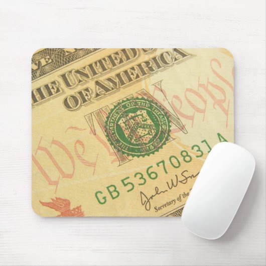 Money Mousepad Muismat (Met muis)