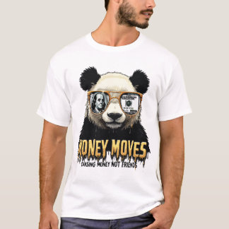 Money Moves Panda Shades T-Shirt