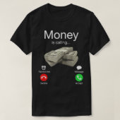 Money noemt cash Funny Business Hustler T-Shi T-shirt (Design voorkant)