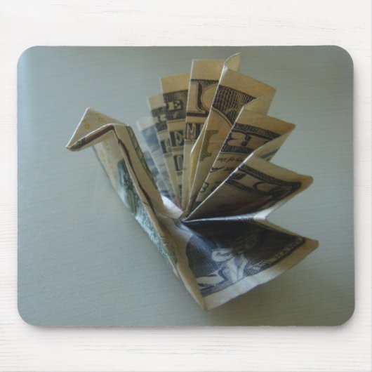 Money Origami Turkey Side Muismat (Voorkant)