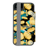 Money Pattern 2 Incipio iPhone Portemonnee Hoesje (Agenda Achterkant)