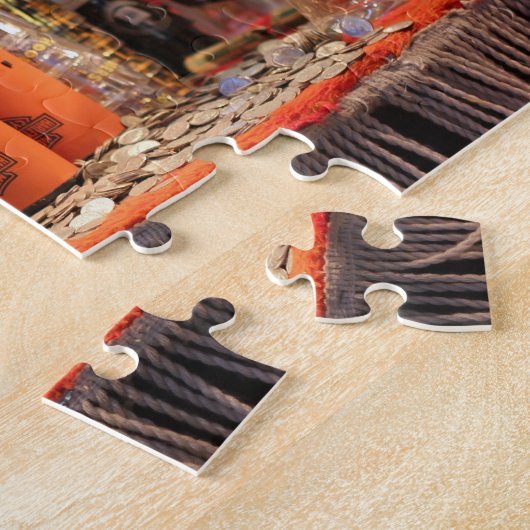 Money Pitch Puzzle Legpuzzel (Zijkant)