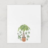 Money Plaatskaartje (Buitenkant ongevouwen)