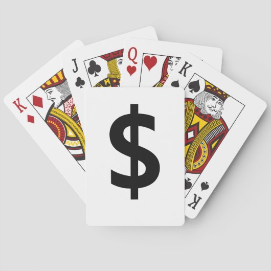 money pokerkaarten (Achterkant)