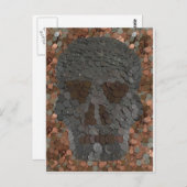 Money Skull Design Halloween Briefkaart (Voorkant / Achterkant)