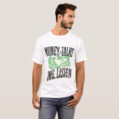 Money Talks Time Listens T-Shirt – Hustle Mindset (Voorkant volledig)