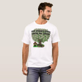 money_tree5, ZIE GELD GROEI OP BOMEN T-shirt (Voorkant volledig)