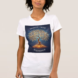 Money Tree Blessings — Abundance Frequency  T-shirt