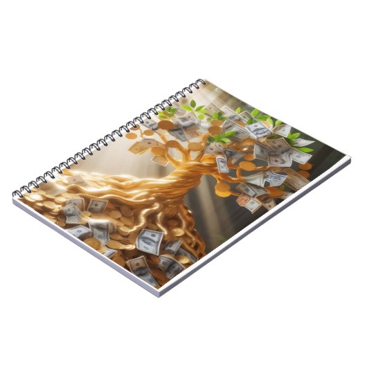 Money Tree Notebook Notitieboek (Linkerzijde)