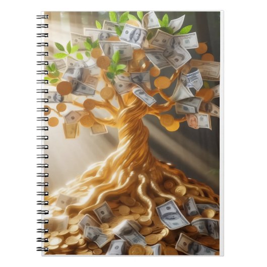 Money Tree Notebook Notitieboek (Voorkant)