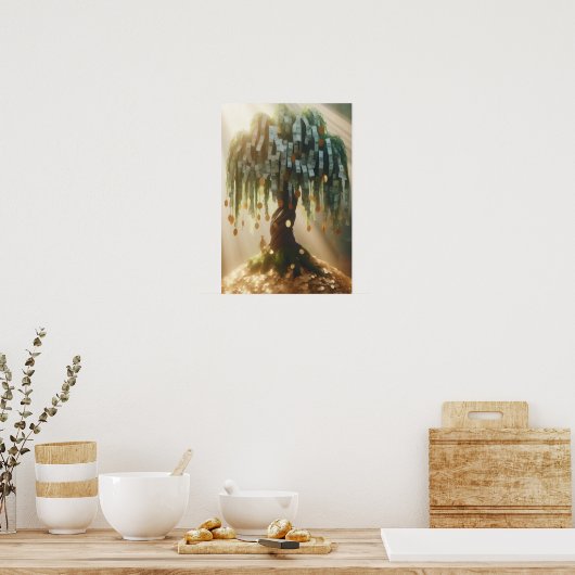 Money Tree Poster (Keuken)