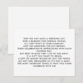 Money Tree/Wishing Well Invitation Insert Feestdagenkaart (Voorkant / Achterkant)