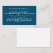 Money Tree/Wishing Well Invitation Insert Informatiekaartje (Voorkant / Achterkant)