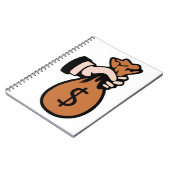 MONEYBAGS NOTITIEBOEK (Linkerzijde)