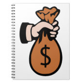 MONEYBAGS NOTITIEBOEK (Voorkant)