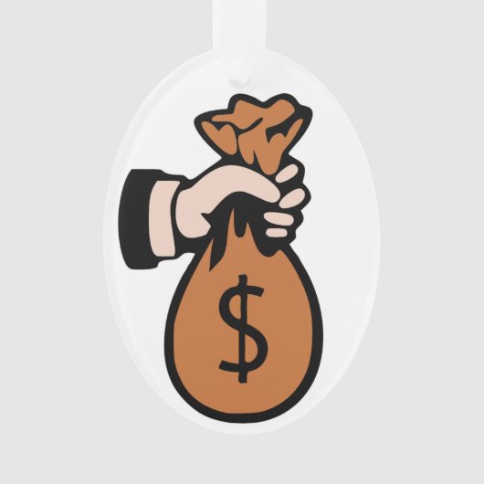 MONEYBAGS ORNAMENT (voorkant)