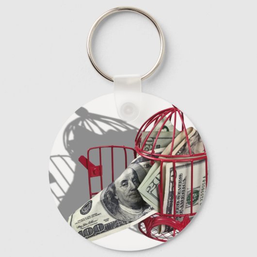 MoneyFlyingCoop092110 Sleutelhanger (Voorkant)