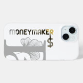 MONEYMAKER iPhone hoesjes Trend Abstract Zwart Wit (Achterkant (horizontaal))