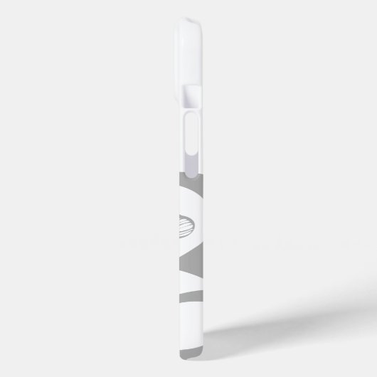 MONEYMAKER iPhone hoesjes Trend Abstract Zwart Wit (Achterkant / Links)