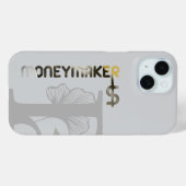MONEYMAKER iPhone hoesjes Trend Abstract Zwart Wit (Achterkant (horizontaal))