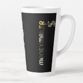 MONEYMAKER Latte Mok Abstract interieur Home Zwart (Rechts)