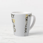 MONEYMAKER Latte Mok Abstract interieur Home Zwart (Rechterhoek)