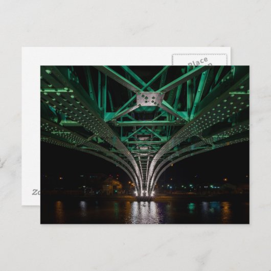 Mong Bridge, Ho Chi Minh City, Vietnam Briefkaart (Voorkant / Achterkant)