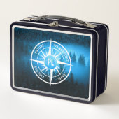 Mongmonogram van het embleem van de Compass-ster i (Voorkant)