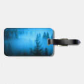 Mongmonogram van het embleem van de Compass-ster i Bagagelabel (Achterkant horizontaal)