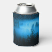 Mongmonogram van het embleem van de Compass-ster i Blikjeskoeler (Blikje Achterkant)