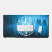 Mongmonogram van het embleem van de Compass-ster i Bureaumat (Keyboard & Muis)