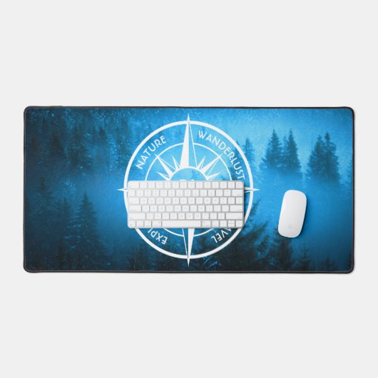 Mongmonogram van het embleem van de Compass-ster i Bureaumat (Keyboard & Muis)