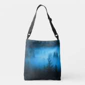 Mongmonogram van het embleem van de Compass-ster i Crossbody Tas (Achterkant)