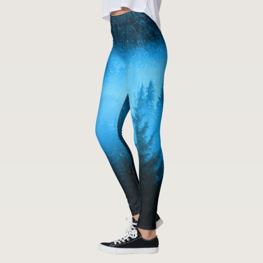 Mongmonogram van het embleem van de Compass-ster i Leggings (Links)