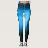 Mongmonogram van het embleem van de Compass-ster i Leggings (Voorkant)