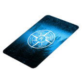 Mongmonogram van het embleem van de Compass-ster i Magneet (Linkerzijde)