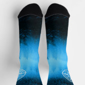 Mongmonogram van het embleem van de Compass-ster i Sokken (Top)