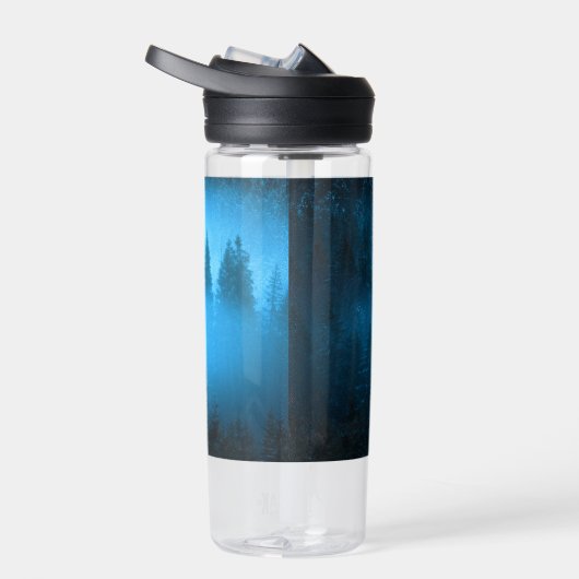 Mongmonogram van het embleem van de Compass-ster i Waterfles (Rechts)