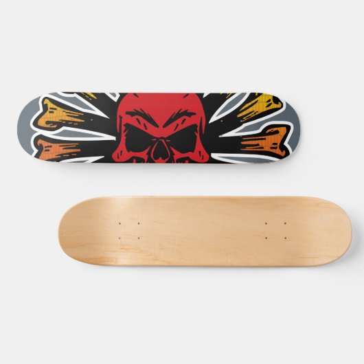 Mongo Style Skateboard-ontwerp Persoonlijk Skateboard (Horizontaal)