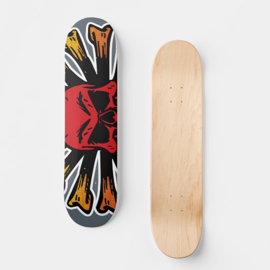 Mongo Style Skateboard-ontwerp Persoonlijk Skateboard (Voorkant)