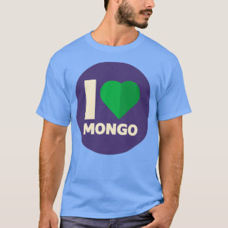 MongoDB I Love Mongo T-shirt