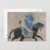 Mongol archer over horseback briefkaart (Voorkant / Achterkant)