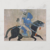 Mongol archer over horseback briefkaart (Voorkant)