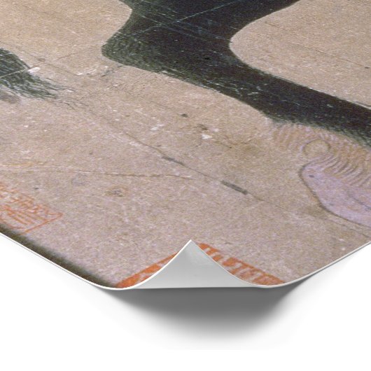 Mongol archer over horseback poster (Hoek)